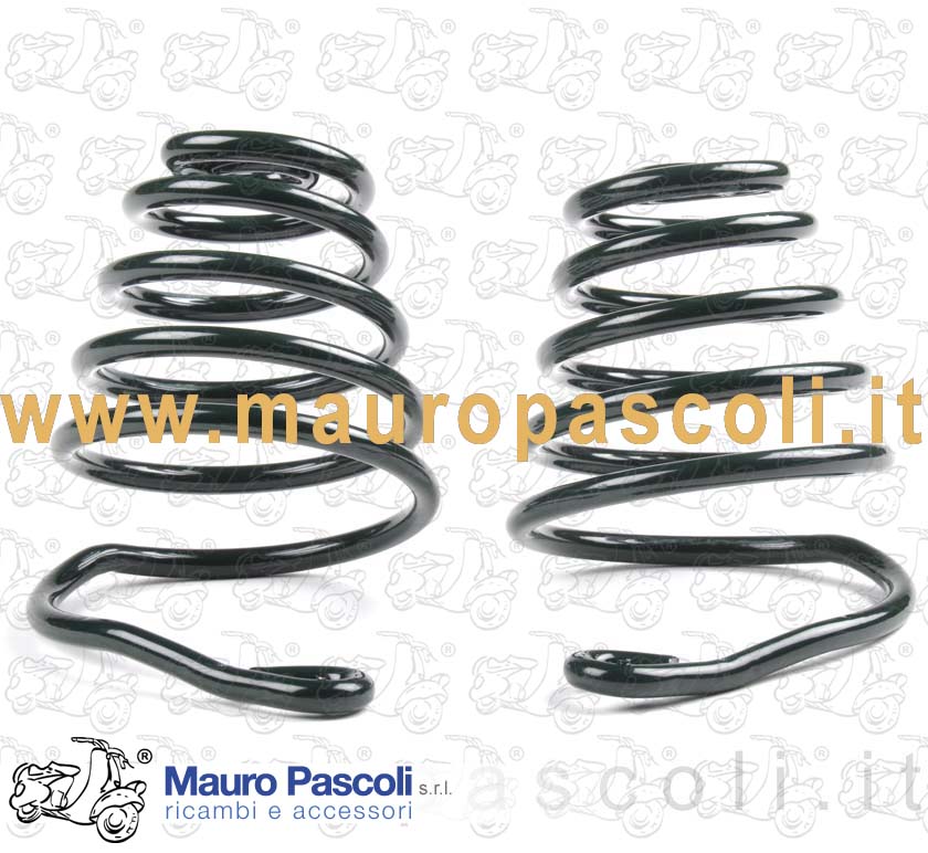 Kit n 2 molla verniciata destra e sinistra per sella,vespa 150.