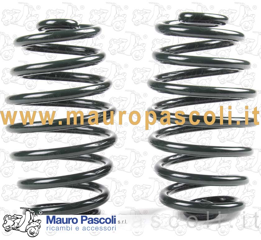 Kit n 2 molla verniciata destra e sinistra per sella,vespa 125 - Ape 150.