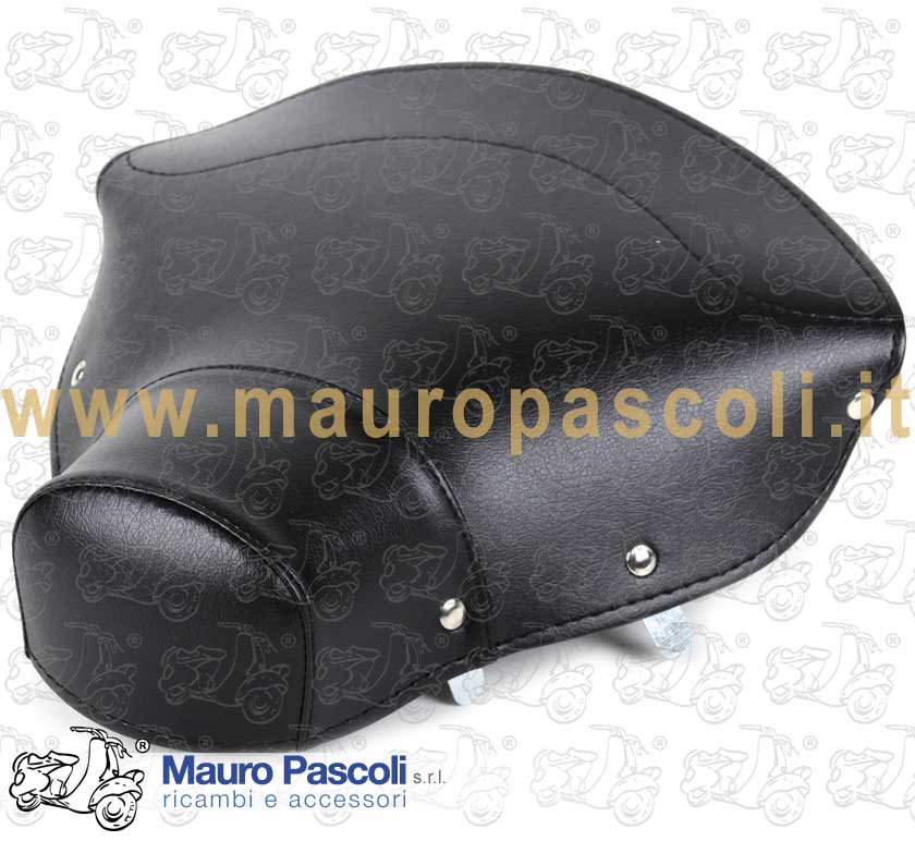 Copertura sella anteriore in scay nero,vespa 1953>55.