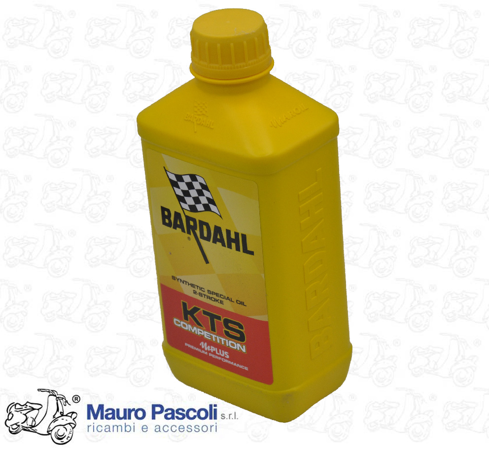 Olio miscela bardahl kts,motori 2 tempi confezione 1 litro,vespa - ape.