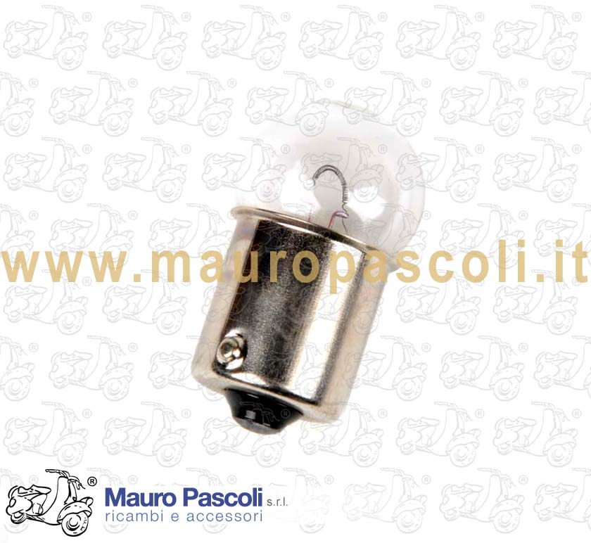 Lampadine 6 v. x 5 w. a sfera unipolare tipo ba15s, Vespa  - ape.