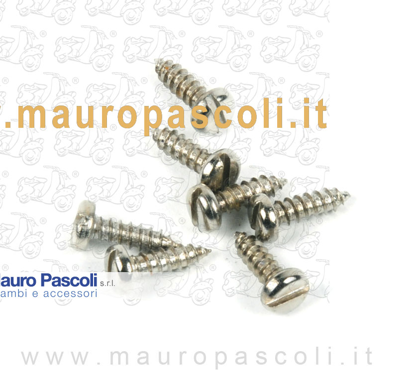 Kit 8 viti fissaggio listelli tappetino,vespa 125 - 150 - 160 - 180 - 200.