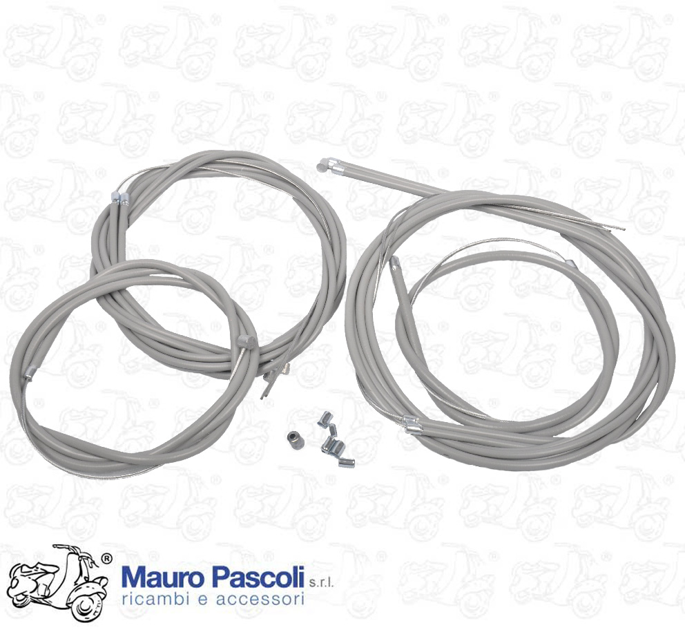 Kit trasmissioni in teflon comandi cambio - frizione - gas.freno ant. - post.