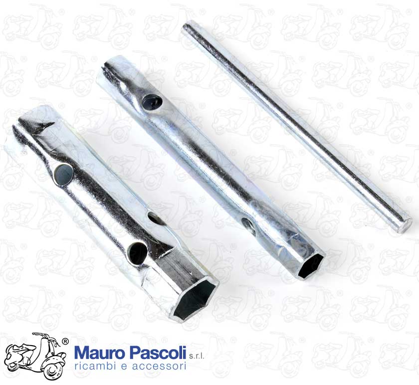 Chiavi a tubo per candela  mm 17/21/22  -tubo mm 11/13,vespa 125 - 150 - 180 - 200. .