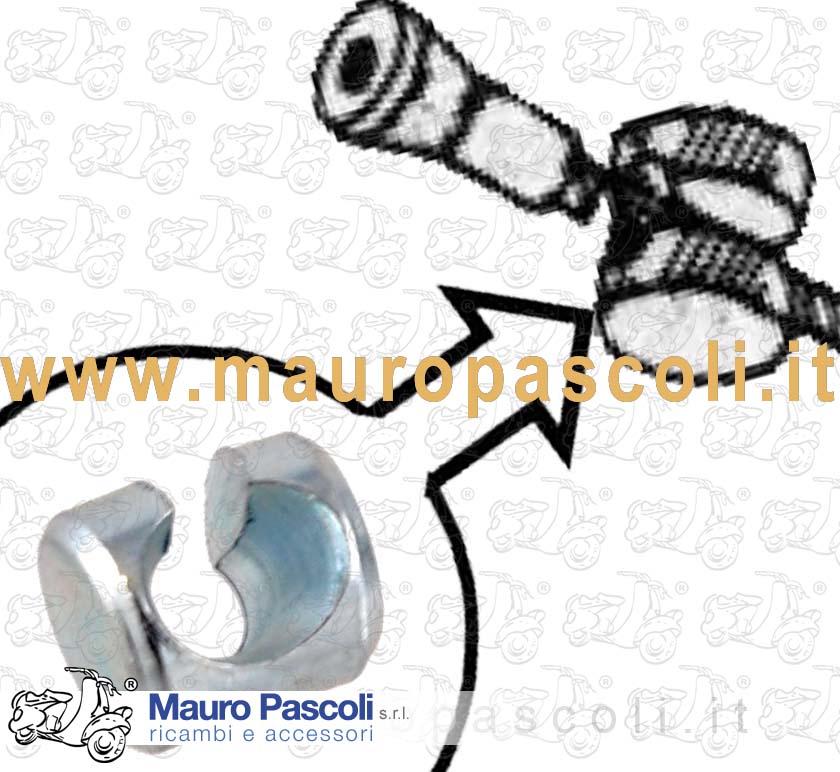 Cable end cap for brake and clutch