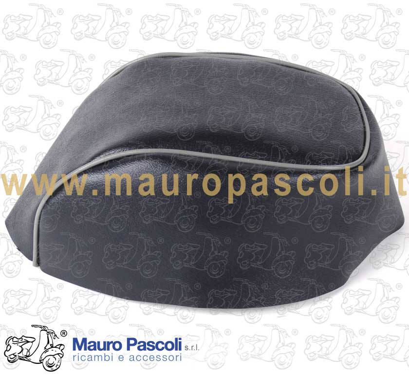 Copertura del cuscino bauletto,in scay blu scuro,vespa ss 50 - 90.