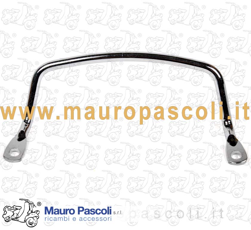 Maniglia sella conducente,larga cm 21 cromato,vespa 125.