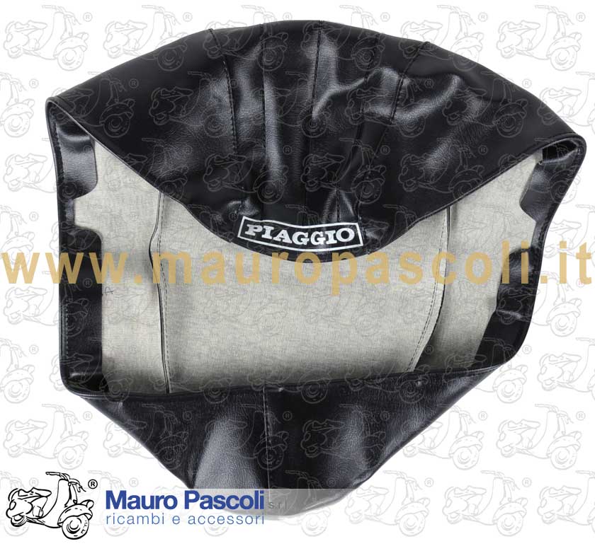 Copertura sella lunga con rialzo in scay blu piaggio,vespa 50 special.