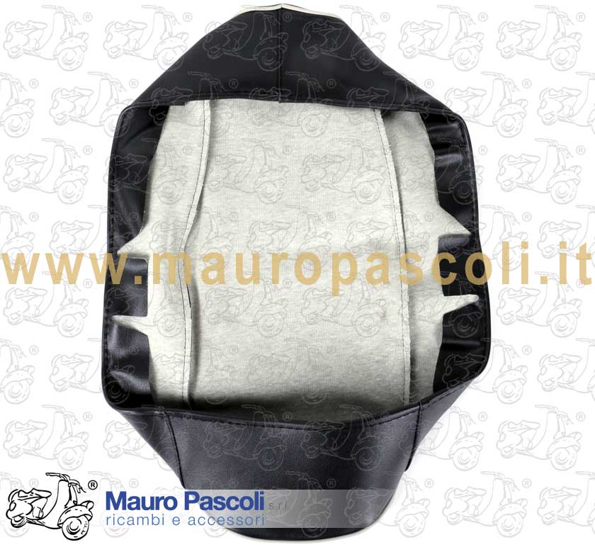 Copertura sella lunga biposto in scay blu piaggio,vespa 50 - 90 - 125.