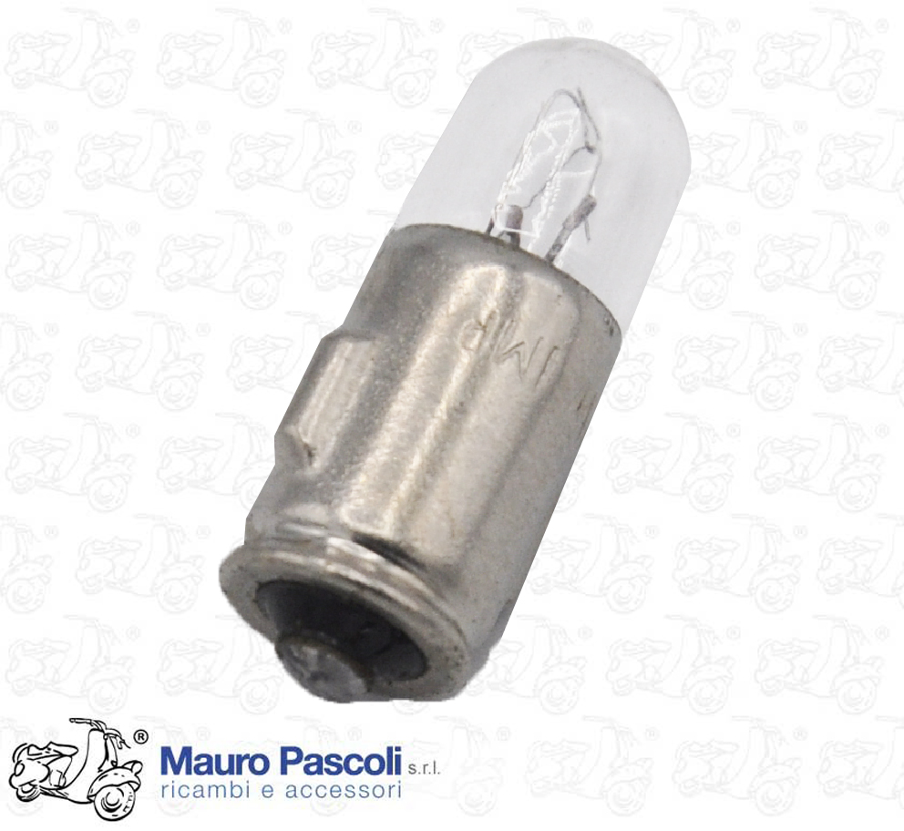 Lampadine 12 v x 1,2 w. a sfera micro tipo ba 7s,spia manubrio Vespa .