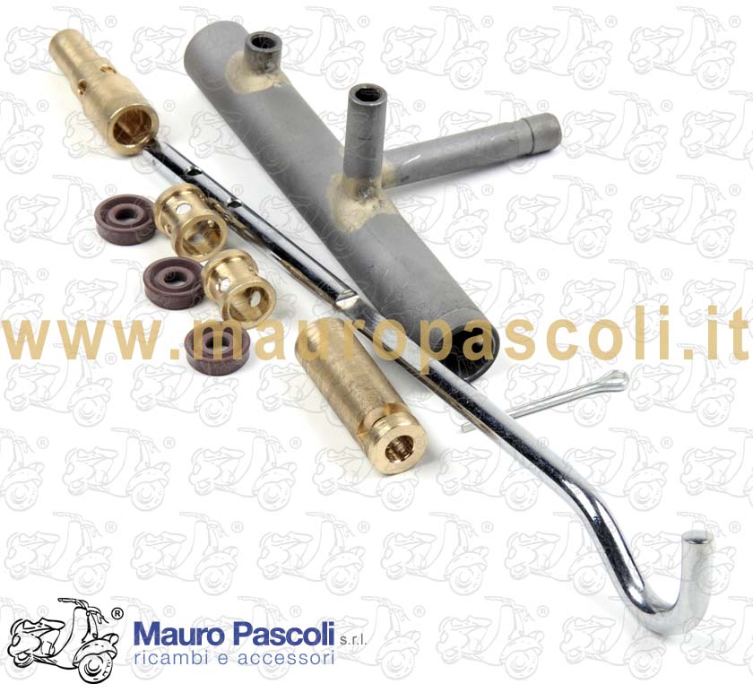 Rubinetto completo,serbatoio Vespa  125 con cambio bacchetta .