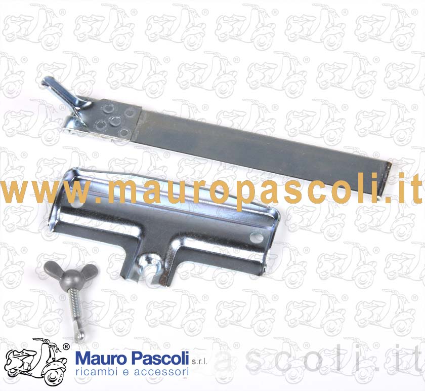 Kit staffa completa di fissaggio batteria al telaio,vespa :gs 150 vs1t>5t.