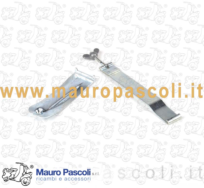 Kit staffa completa di fissaggio batteria al telaio,vespa 160 gs:vsb1t >54022.