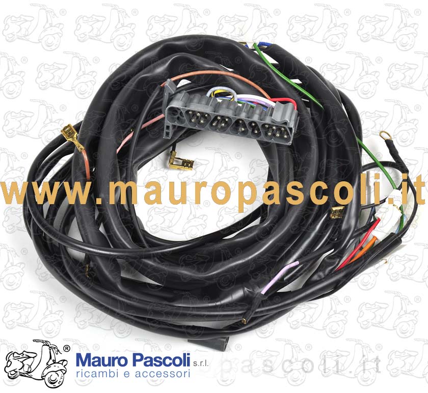 Gruppo cavetti impianto elettrico,con frecce,vespa 125 - 150 - 200.