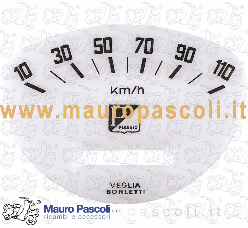 Quadrante contachilometro  veglia borletti scala ck 110 .
