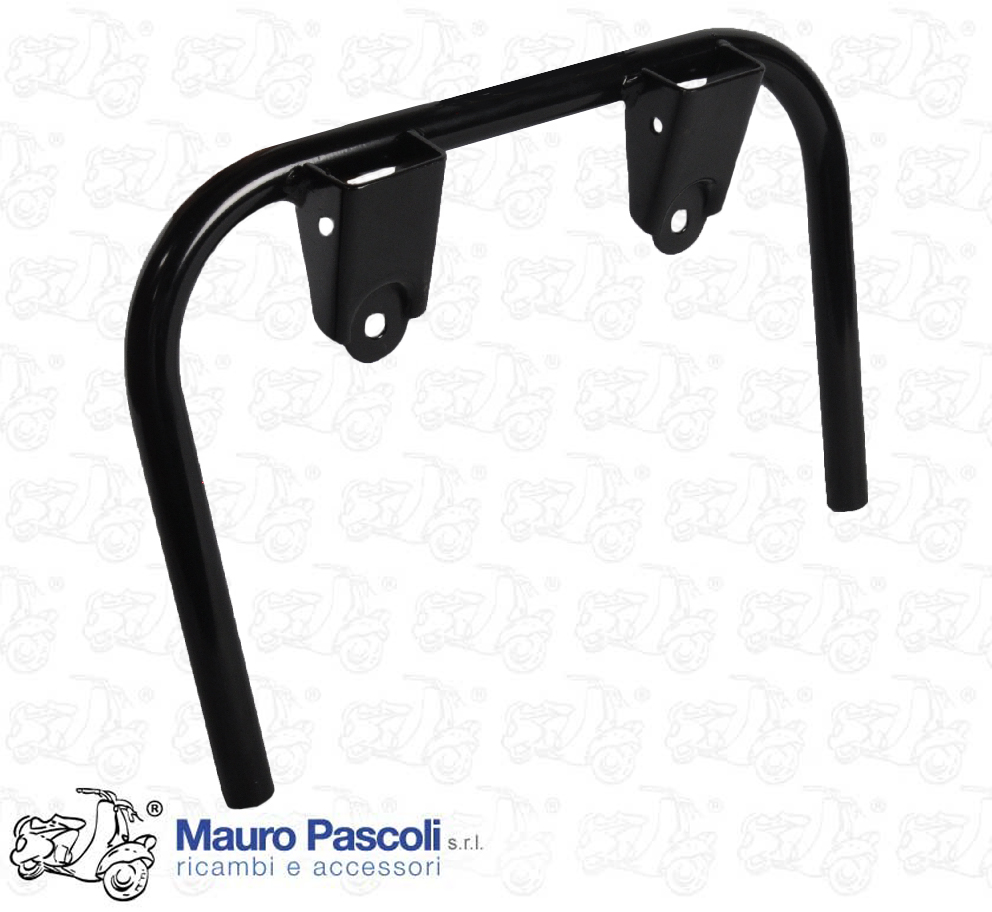 Cavalletto centrale mm 22 verniciato in nero,vespa