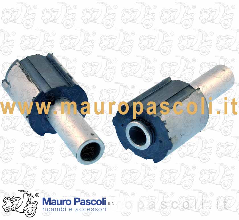 Kit 2 tampone traversa motore,vespa 160 gs - 180 ss - 180 -200 rally.