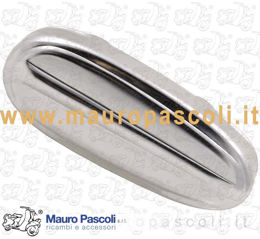 Coperchio del mozzo in alluminio satinato,vespa gs 160 - ss 180.