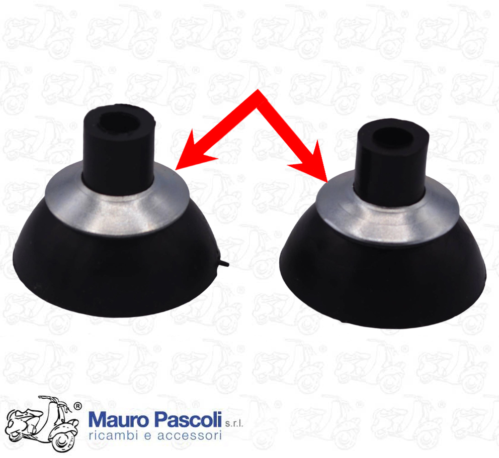 Kit 2 rondella per ventosa per fissaggio portapacchi posteriori,vespa.