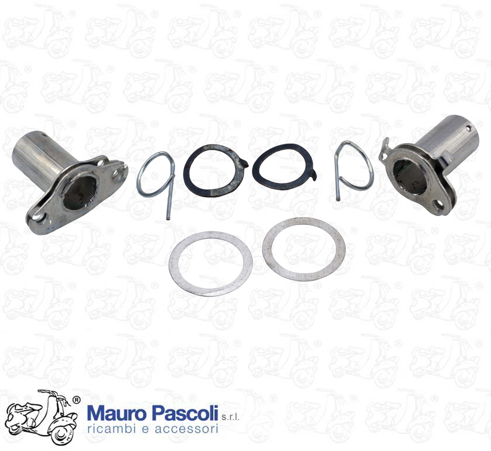 Kit  n 2 tubo con levetta puleggia comando cambio e gas,vespa .