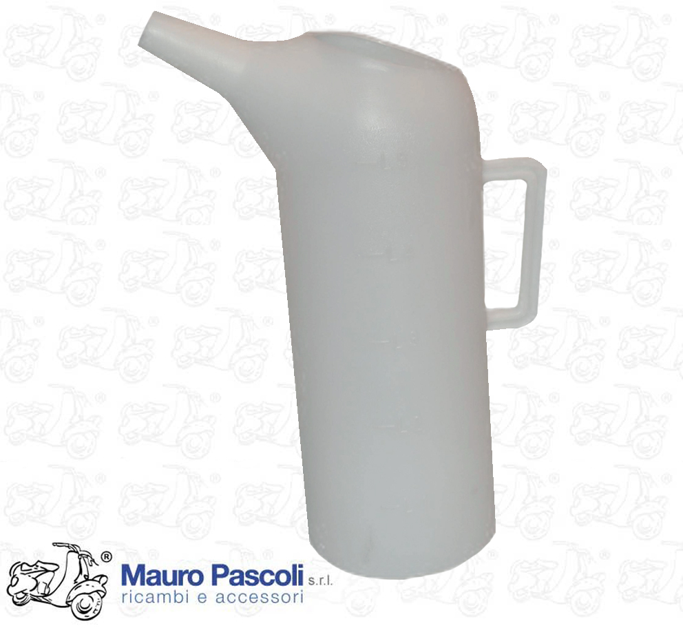 Caraffa cilindrica graduata litri 5 - 5000 ml,con beccuccio.