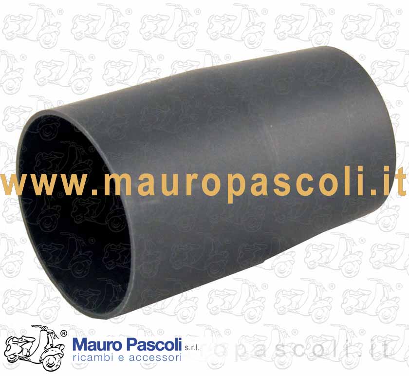 Fodero ammortizzatore anteriore in plastica nero fumo,vespa et3.