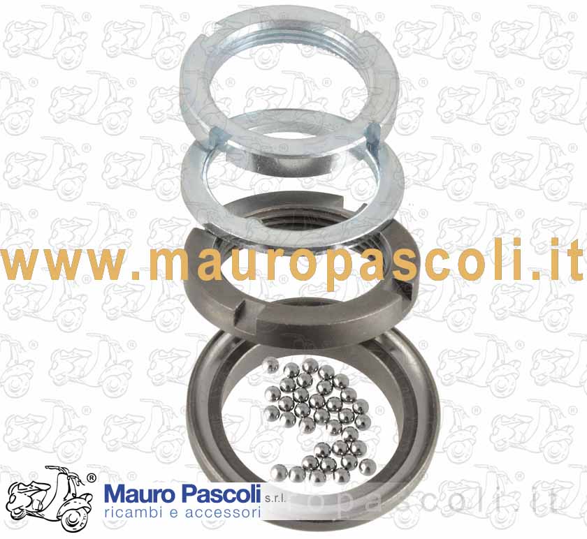 Kit gruppo ralla superiore,completo di sfere,vespa.
