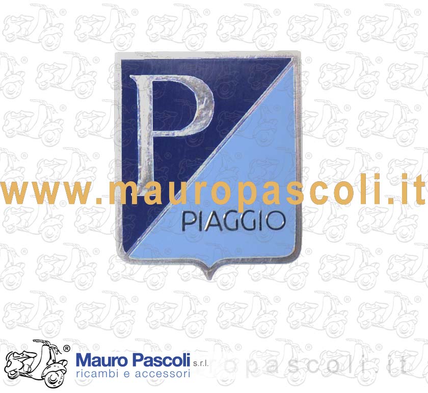 Scudetto logo anteriore smaltato..  piaggio,vespa - Moscone .