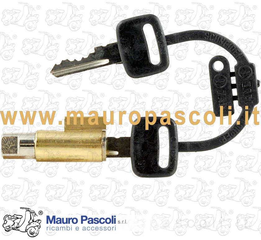 Corpo serratura bloccasterzo fessura mm 4,vespa 50- 90- 125- 150- 180- 200.