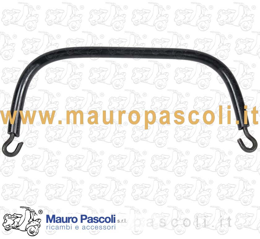 Maniglia sella conducente,larga cm 24 colore verde scuro,vespa 125 - 150.