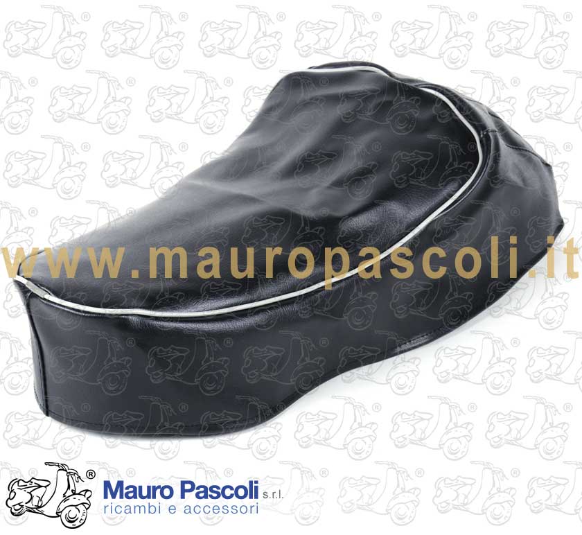 Copertura sella lunga con rialzo in scay blu piaggio,vespa 50 special.