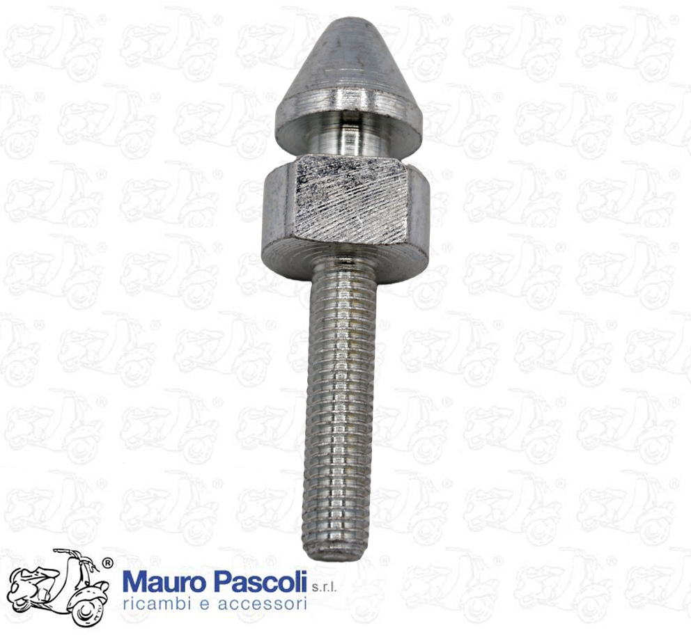 Perno aggancio sella  lunga mm 8 x 1,25,vespa 50 - 90 - 125 - 150 - 160 - 180 - 200.