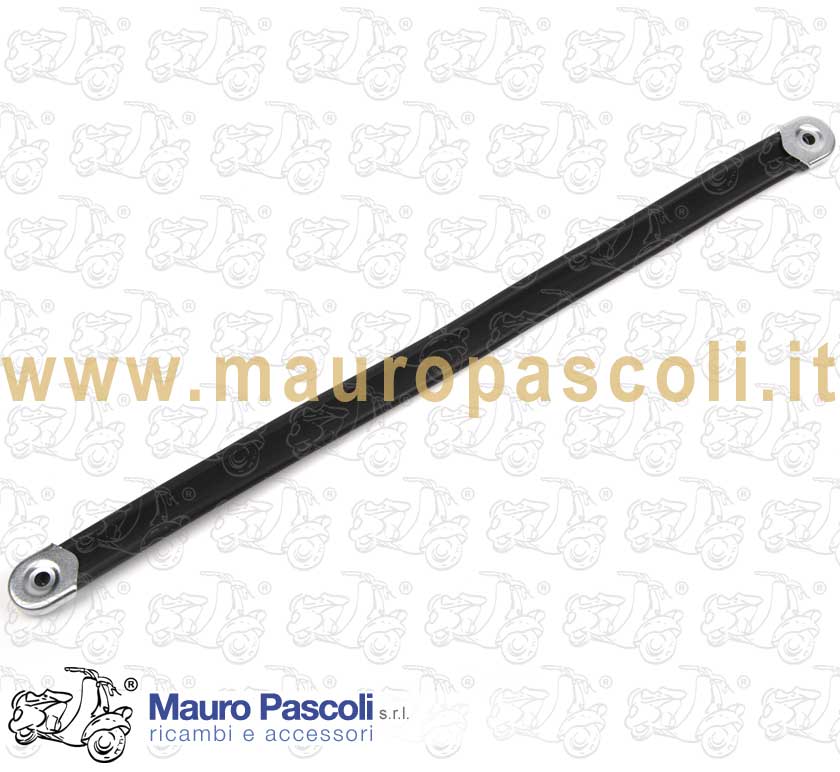 Maniglia sella Vespa  per il passeggero, colore nero lunga cm 44.