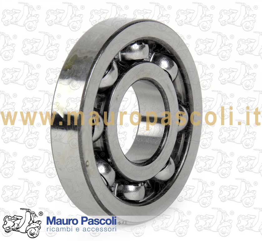 Cuscinetto albero motore,sfere gabbia metallo,vespa 125 - 150 - ape.