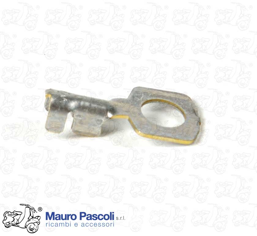 Capocorda faston,occhiello piatto foro mm 6,3,vespa - ape.