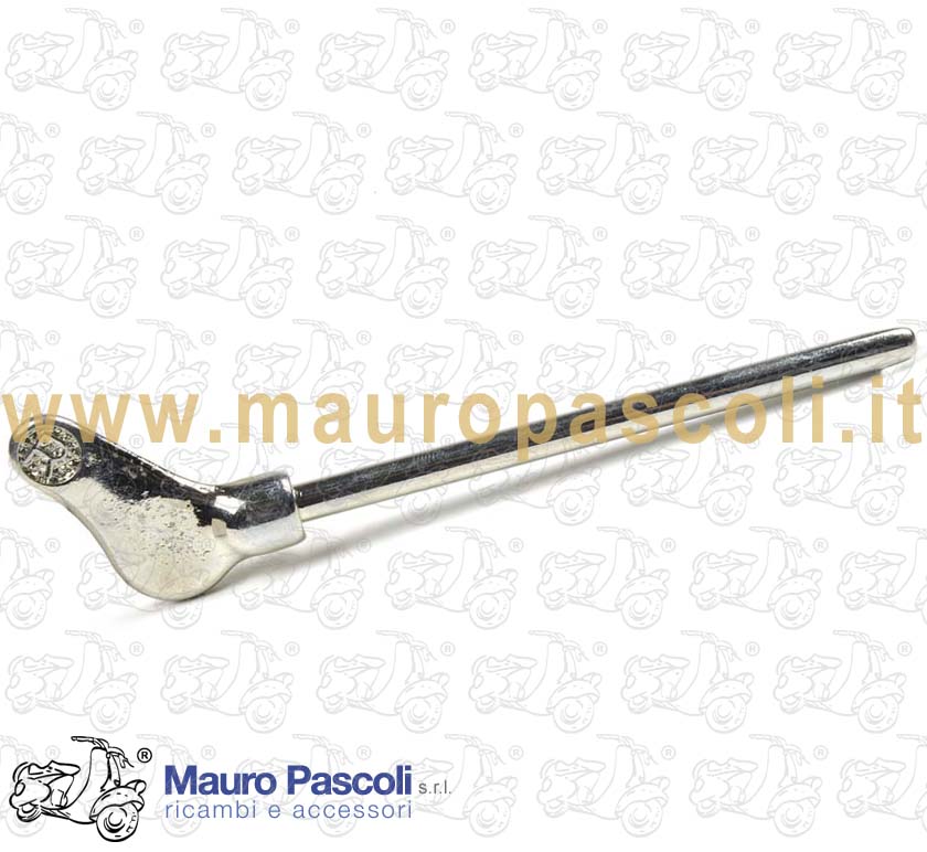 Asta comando rubinetto miscela,levetta in alluminio,vespa 150 gs.