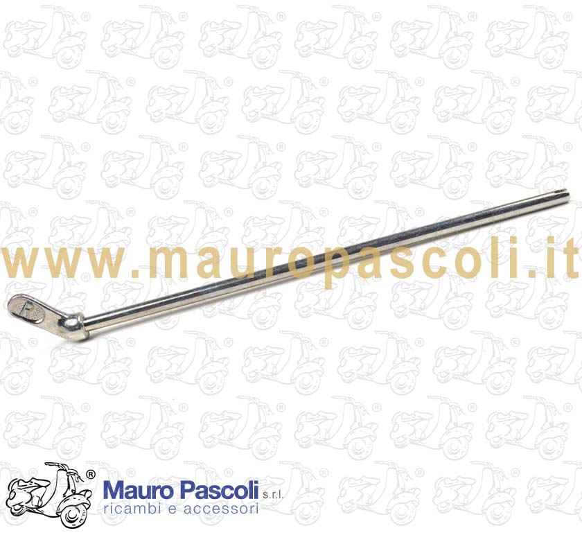 Asta comando rubinetto miscela,levetta in alluminio,vespa 50 - 90 - 125.