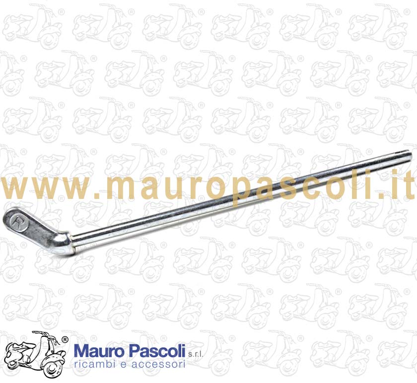 Asta comando rubinetto miscela,levetta in alluminio,vespa125 - 150 - 180.