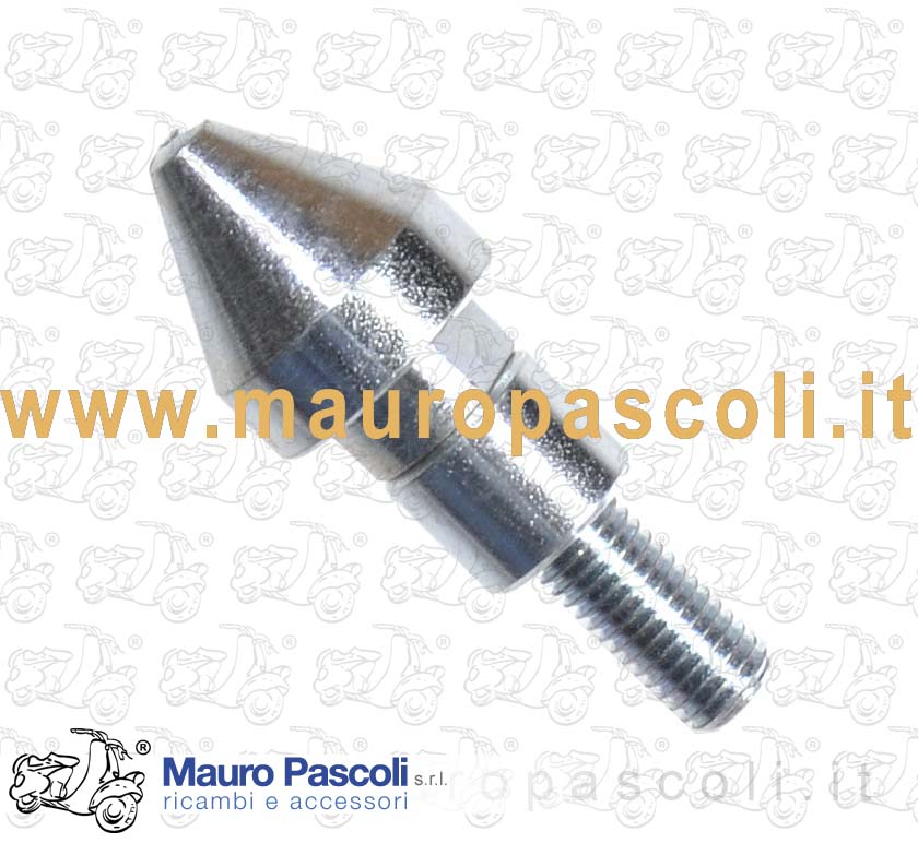 Perno lungo e distanziale aggancio sella lunga, mm 7 x 1,vespa ss 50 - 90.