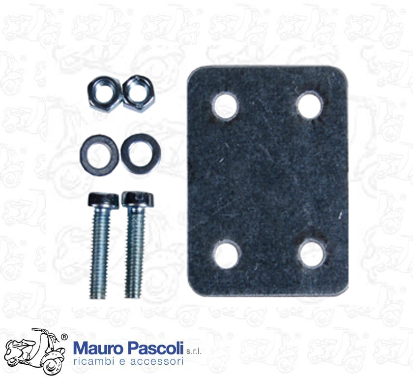 Piastra supporto bobina alta tensione esterna,vespa 50 - 90 - 125.