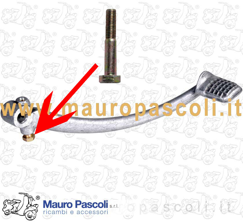 Bullone per leva messa in moto,vespa 50 - 90 - 125.