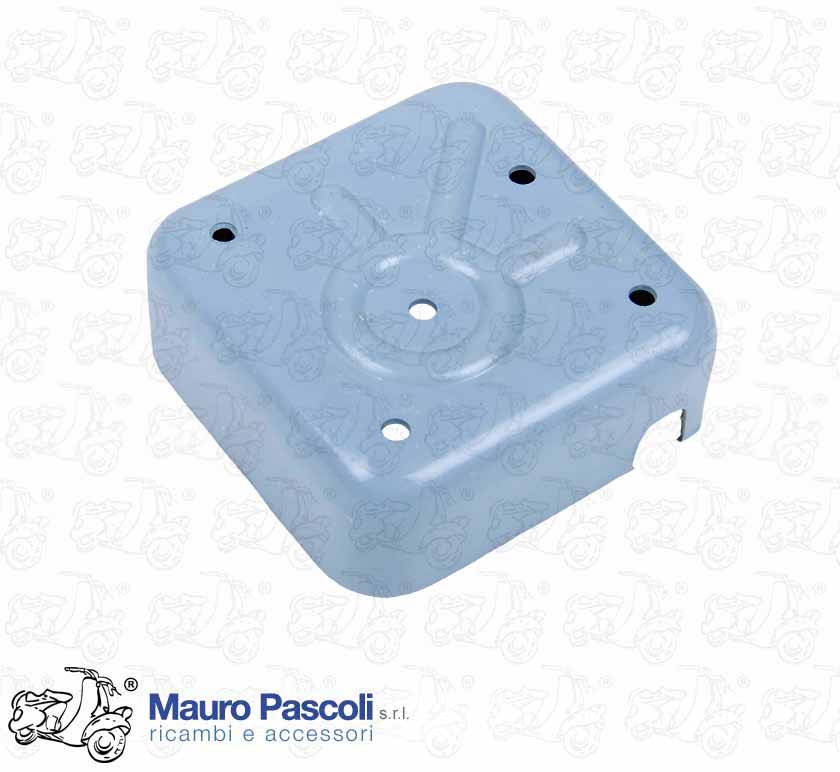 Coperchio raddrizzatore,in plastica grigio.