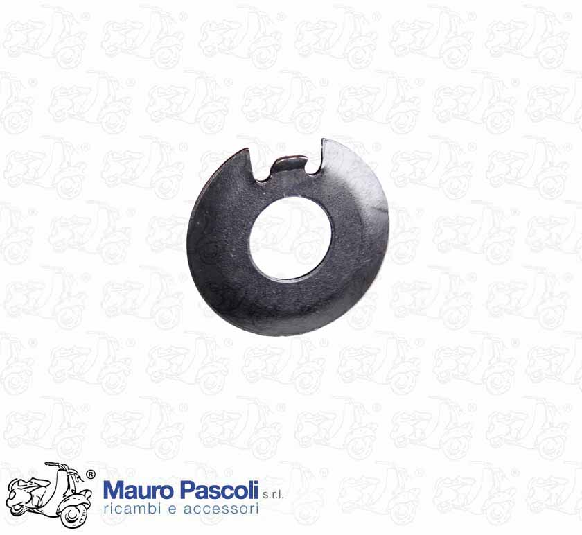 Brake washer for clutch assembly nut