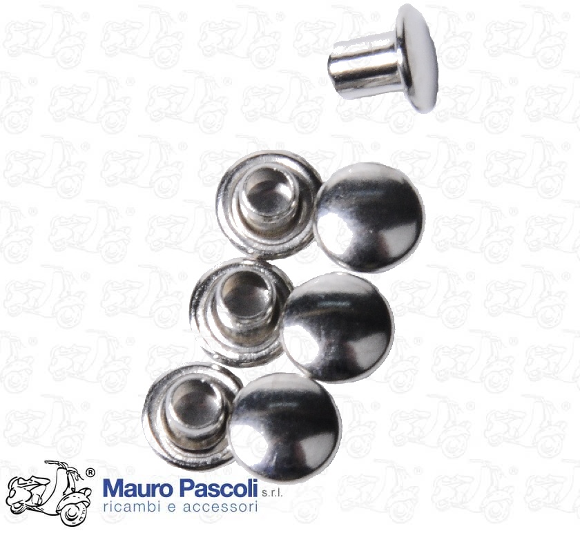 Kit n7 eyelet closed head nickel plated for union horn