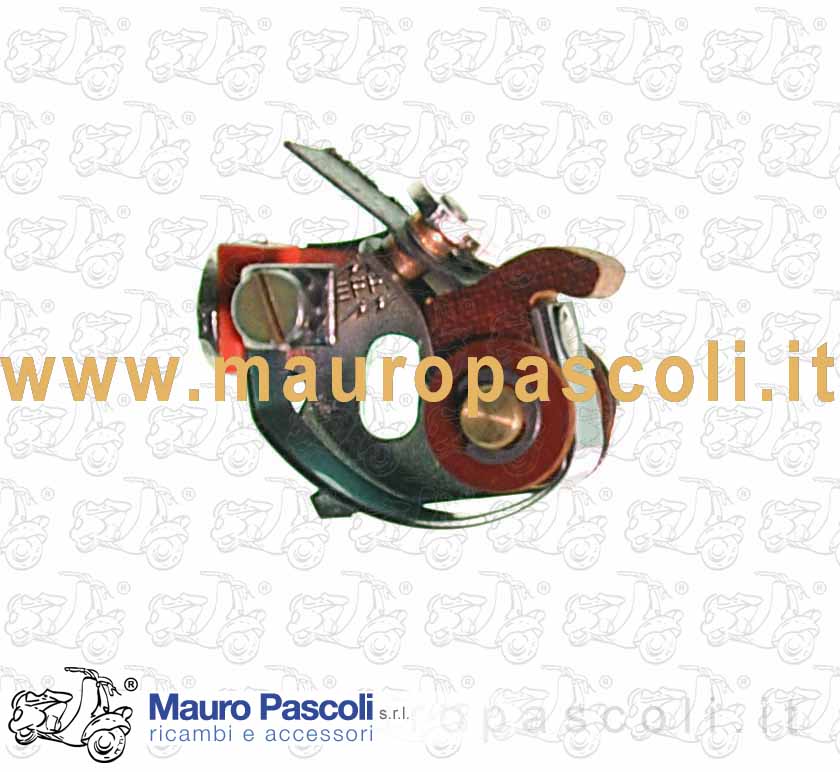 Gruppo ruttore, puntine platinate,vespa 50.