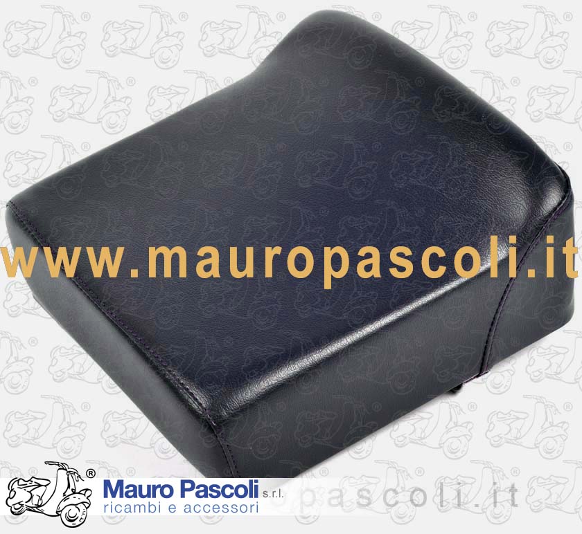 Cuscino passeggero con rialzo di colore blu scuro,per Vespa  125 - 150.