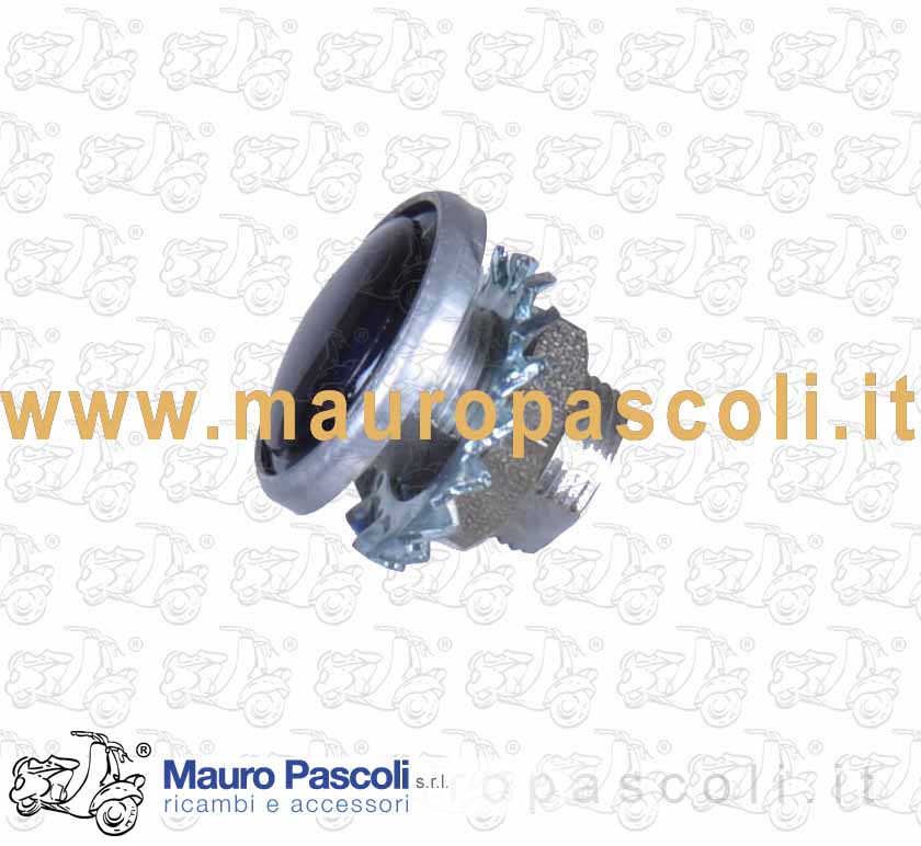 Spia luce di colore blu per faro sul manubrio,vespa 125 - 150 - 200.