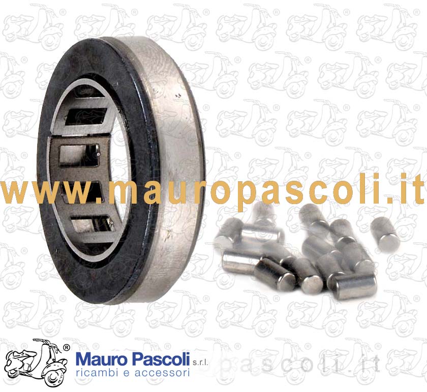 Cuscinetto albero cambio con 14 rulli lato selettore,vespa 125 - 150 - ape.