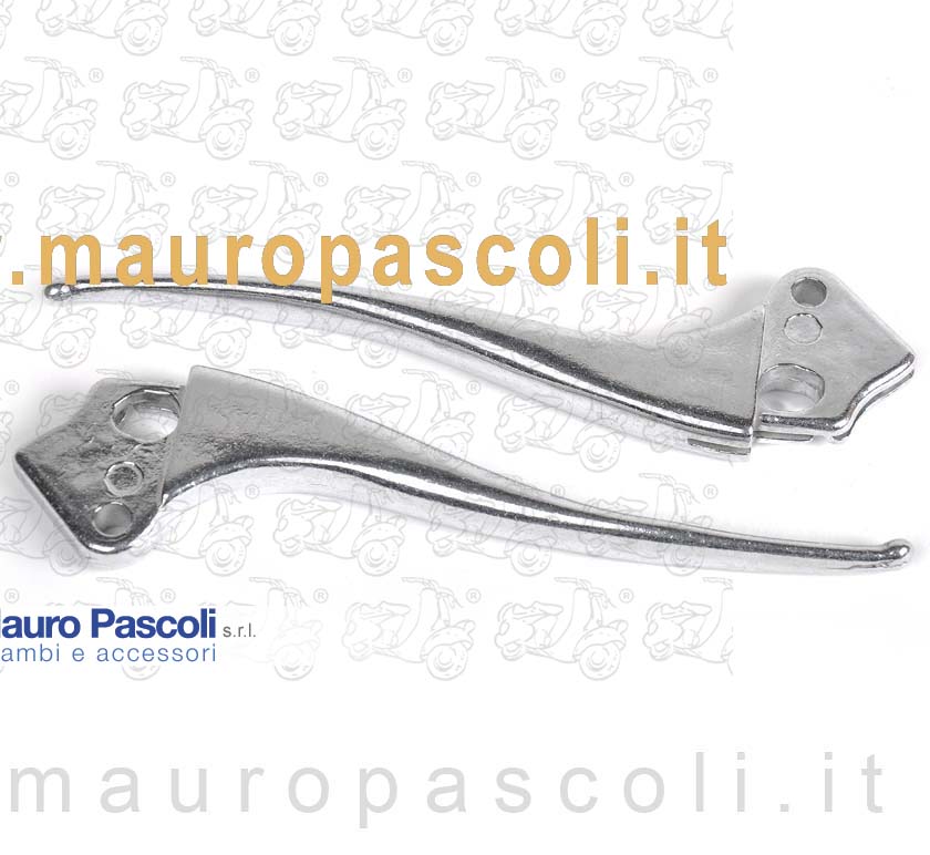 Coppia di leve per freno e frizione,vespa 125 - 150 - ape.