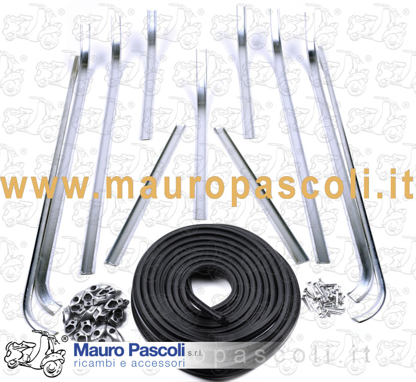 Kit piso completo (tiras de caucho, los terminales y los remaches